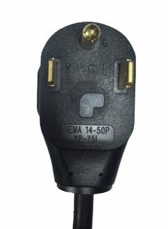 Adapter A - NEMA 14-XX plug to NEMA L6-20 receptacle